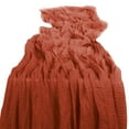 thumbnail image 2 of YAOMOBB Tablecloth Decor Tear Resistant Table Runner Machine Washable Non fade Bohemian Style Semi Sheer Cheesecloth Crumpled Table Decoration, 2 of 6