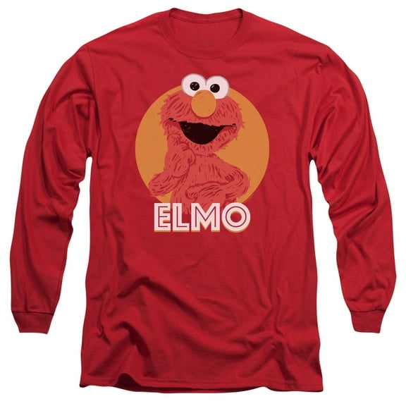 Sesame Street - Elmo Scribble - Long Sleeve Shirt - X-Large