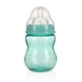 thumbnail image 3 of Nuby Non-Drip Wide Neck Baby Bottle, 8 fl oz, 3 Count Multicolor Bottles, 3 of 9