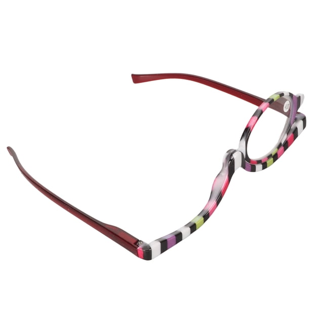 Gafas cosméticas con aumento giratorio para maquillaje, gafas de lectura para fiesta de rendimiento +3,00