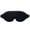 black, variant on 3D Deep Contoured Zero Pressure Sleep Eye Mask for Men & Women, Blackout Blindfold with Adjustable Strap for Travel, Home, Nap (Black)