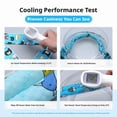 thumbnail image 6 of Cooling Dog Bandana Scarf, Reusable Summer Cooling Pet Neck Wrap for Heat Relief & Heatstroke Prevention, Lightweight Chilling Dog Scarf for Outdoor Walking, Travel & Grooming, 6 of 9