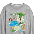 thumbnail image 3 of Star Wars - Yoda Stickers - Toddler And Youth Long Sleeve Tee, 3 of 5