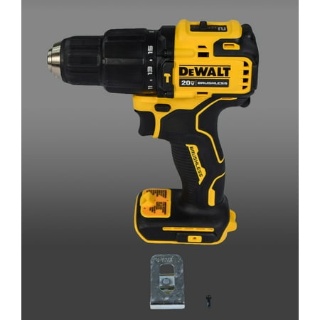 DEWALT DCD709B ATOMIC Cordless Compact Hammer Drill/Driver, Tool Only, 20 V, 1/2 in Chuck, Ratcheting Chuck