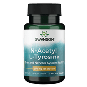 Swanson N-Acetyl L-Tyrosine 350 mg 60 Capsules
