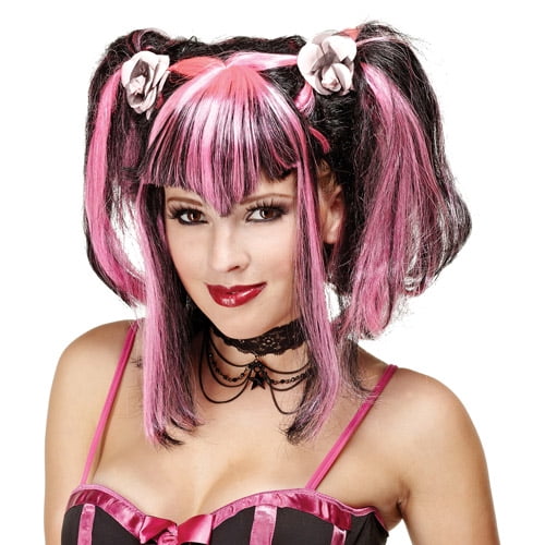 Red /& Black Bad Fairy Wig
