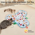 thumbnail image 2 of Juguete interactivo para gatos Potaroma Hide and Seek con pluma móvil, 2 of 6