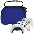 thumbnail image 2 of omarando Game Controller Storage Case,Compatible with PS5/ XBOX SERIES X/S / SWITCH gamepad, Travel Carrying Hard Protective Case,with USB to Type c Charging Data cable (Blue), 2 of 8