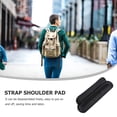 thumbnail image 2 of CIMAXIC Black Shoulder Strap Pad, Detachable Cushion for Comfort, Fits Backpacks and Bags, 2 of 6