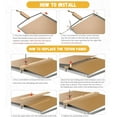 thumbnail image 4 of Sliding Pizza Peel 12 Inch,large Pizza Peel Metal Sliding Tray 16” X 13”,Makes 10-14 Inch Pizzas,304 Stainless Steel Metal Premium Pizza Board with Solid Wood Handle, and Pizza Cutter Wheel, 4 of 7