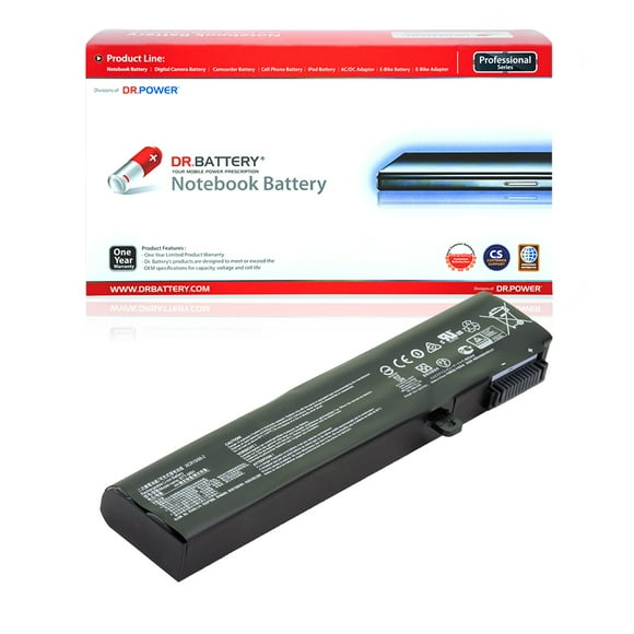 DR. BATTERY - Replacement for MSI GE72 6QC-289XCN / GE72 6QD-001XCN / GE72 6QF / GE72 6QF-020XCN / GE72 6QF-073XCN / GE72 series / GE73 / GE73VR / GE73VR 7RF Raider / 3ICR19-66-2 / BTY-M6H