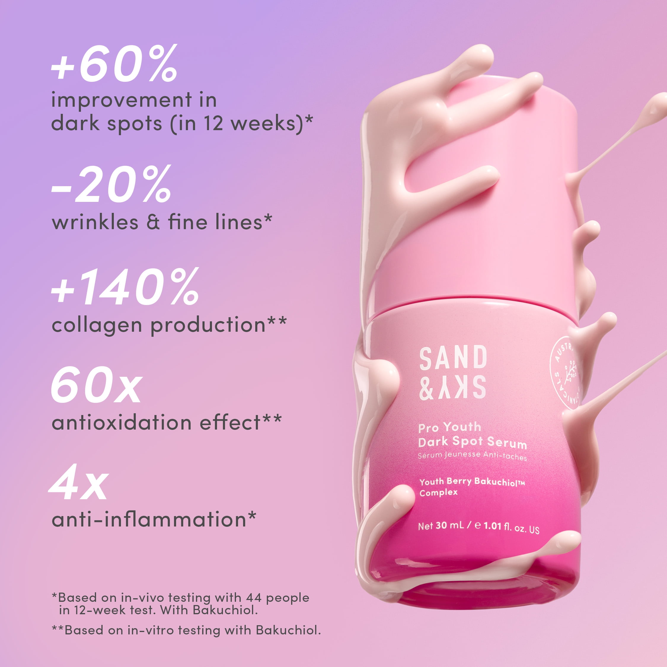 Sand & Sky Pro Youth Spot Serum, 1.01 oz