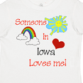 thumbnail image 4 of Inktastic Someone in Iowa Loves Me Boys or Girls Toddler T-Shirt, 4 of 5