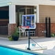 Lifetime 1306 Système de Basket-Ball Portable Réglable en Hauteur Côté Piscine, 44 Pouces Panneau Arrière – image 2 sur 5