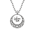 thumbnail image 1 of Bienvenido de nuevo cita Collares Colgante Retro Moon Stars Jewelry Unbranded M, 1 of 3