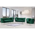 thumbnail image 5 of Homestock Eclectic Escape Green Velvet Chair, 5 of 10