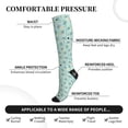 thumbnail image 2 of Sikiie Sea Turtle 1 Pairs Compression Socks for Men and Women 15-20 mmHg Running Support Socks, 2 of 7