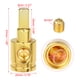 thumbnail image 3 of Reductor de entrada de amperios de 4 Uds., calibre 0 de cobre, Audio estéreo para coche, Pin AWG, reductor de cable de tierra de alimentación, tono dorado, 3 of 6