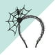 thumbnail image 2 of 4 Unids Halloween Spider Web Diadema Encaje Cabello Lazo Broche para el cabello Juegos de rol Accesorios para fiestas Negro, 2 of 6