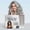 multicolor, variant on No-Gray Clip-In Hair Extensions, Gentle Everyday Volume & Styling, Lightweight & Comfortable to Wear