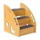 thumbnail image 2 of Escalera para perros con rampa, escalones de madera, cómoda, antideslizante y resistente al desgaste. 3 pasos, 2 of 9