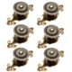 thumbnail image 1 of Tiradores redondos 2 en 1 de estilo vintage para cajones, aparador, armario, armario, tiradores para puertas, paquete de 6, bronce, 1 of 5