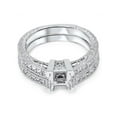 thumbnail image 4 of 1/2ct Princess Cut Diamond Engagement Ring Setting 14K, 4 of 4