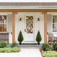 thumbnail image 3 of ROMSWI Artificial Cedar Tree 2 Pack 3 ft Tall Faux Cedar Topiary Plant Fake Lifelike Potted Pine for All-Season Home Office Porch Entryway Decor, 3 of 10