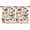 Mushroom and Butterfly, variant on Blackout Kids Curtains,Mushroom and Butterfly Childrens Insulated Curtains Set Of 2,Bedroom Essentials,Toddler Room Decor 42x54in(106x137cm)