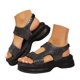 thumbnail image 2 of MKLEKYY Sandalias Con Plataforma de Mujer, Nuevas Sandalias de Moda de Suela Gruesa, Nuevas Prendas de Vestir Casuales de Verano, Sandalias de Mujer, Zapatos de Mujer de Color Sólido, 2 of 4