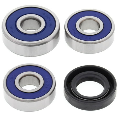 1990 Front Wheel Bearings - New All Balls Front Wheel Bearing Kit 25-1167 for Suzuki DR 100 1983 1984 1985 1986 1987 1988 1989 1990 83 84 85 86 87 88 89 90, DR 370 1978 1979 78 79