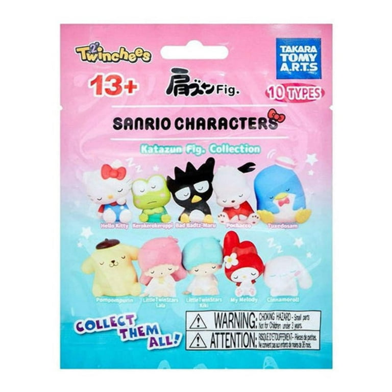 Twinchees Sanrio Characters Mini Figure Blind Box Bags Toys, Cute