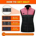thumbnail image 2 of WEHUSE Heated Vest for Women, Rechargeable Women's Lightweight Heating Down Vest for Hunting, 2 of 8