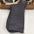 thumbnail image 4 of CUZIBR Socks For Women Sparkly Solid Color Slouch Crew Socks Fashionable Casual Party Stretch Fit Casual Breathable Socks,Dark Gray,One Size, 4 of 4