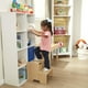 thumbnail image 5 of Taburete Melissa & Doug Kids de madera con acabado natural claro, 5 of 9