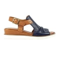 thumbnail image 4 of Lunar Womens Steffi Leather Wedge Sandals, 4 of 5