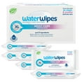 thumbnail image 1 of Toallitas para el cuidado de adultos WaterWipes, extragrandes, 99,9% de agua, 180 unidades, 1 of 6