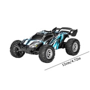 Mini Off Road RC Truck 132 Scale Rechargeable High Speed Remote Control Car 2WD Vehicle With 24 Controller Translucent Body Lighting System