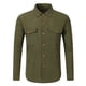 thumbnail image 4 of Seeotter Mens Corduroy Shirts Jacket Button Down Long Sleeve Work Shirts Shackets with Pocket, 4 of 7