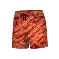 thumbnail image 5 of Abcnature Men's Athletic Shorts, Sports Gym Running Short Pants, Men's Food Realistic 3D Printed Summer Shorts, Beach Shorts, Beach Swim Shorts, Cargo Casual Hiking Shorts Watermelon Red 4XL, 5 of 5