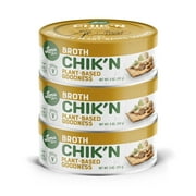 Loma Linda - CHIK’N - BROTH Plant Based Chicken (5 oz) (Pack of 3) Vegan