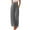 5349-DARKGREY, variant on TEMOFON Pants for Women Wide Leg Linen Pant Casual Palazzo Summer Flowy Pants with Pocket Navy Blue Drawstring Loose Lounge Pants L