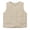 Khaki, variant on Baby Girls Boys Sherpa Fleece Vest Toddler Sleeveless Outerwear Jacket