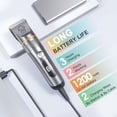 thumbnail image 5 of Quiet Pet Clipper for Cats and Dogs with 5 Speeds Ceramic Blade Professional Grooming Tool, 5 of 7