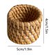 thumbnail image 3 of Servilletero de ratán tejido | Servilletero de madera artesanal para la mesa | Accesorio decorativo para restaurantes, eventos y uso doméstico, 3 of 6
