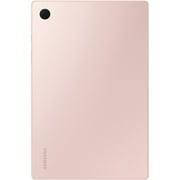 Samsung Electronics Galaxy Tab A8 Android Tablet, 10.5'' LCD Screen, 64GB Storage, Pink Gold with Mazepoly 128GB Memory Card