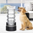 thumbnail image 4 of RIZZARI Black 8L Automatic Pet Waterer - Gravity-fed Stainless Steel Water Dispenser, 100% BPA Free, Leak-proof, Odorless, Easy to clean,  Large Capacity Feeder for Cats and Dogs, 4 of 7