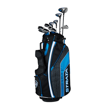 Callaway Men's Strata Ultimate '19 Complete 16-Piece Steel Golf Club Set with Bag, Right (Best Private Golf Clubs In America)