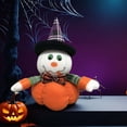 thumbnail image 4 of Halloween Plush Toys, Black Cat Witch Stuffed Plush Pillow with Hat, Halloween Pumpkin Plushies Toys for Adults and Kids, Birthday Party Favor Home Decor, 4 of 5
