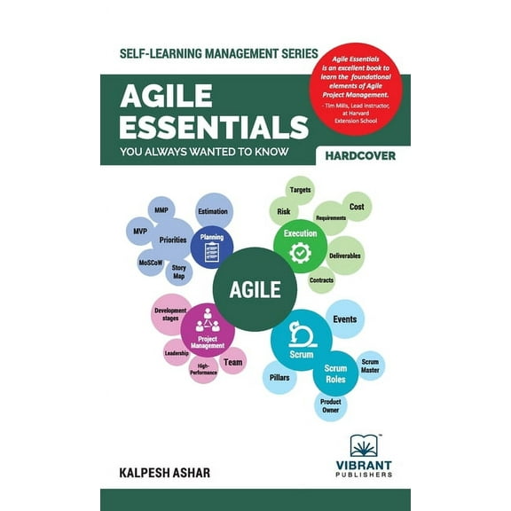 Self-Learning Management Agile Essentials You Always Wanted To Know: A Beginner&apos;s Guide to Scrum, Agile Planning, Execution, Project Managem, (Hardcover)